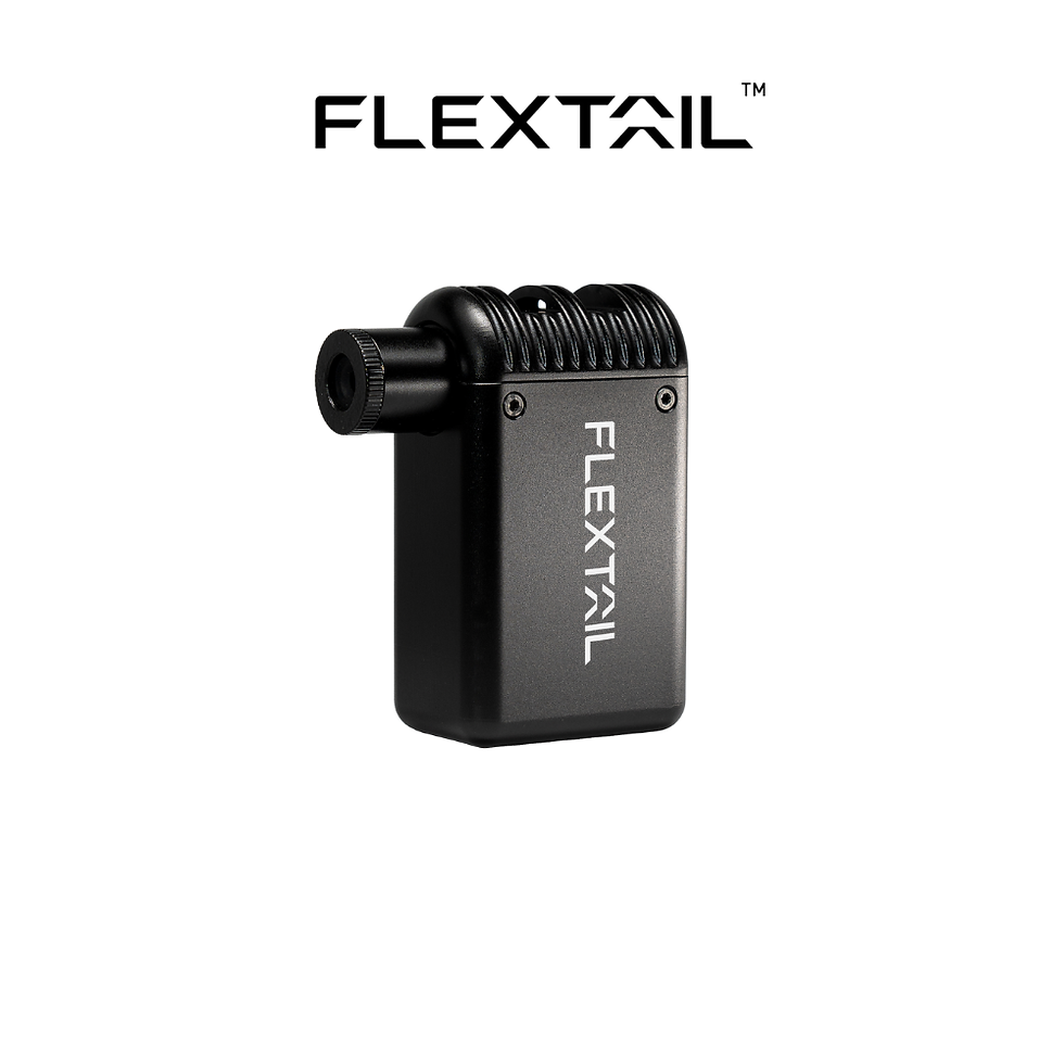 Thumbnail: FLEXTAIL Tiny Bike Pump Portable & Rechargeable Bicycle Pump withtaillight