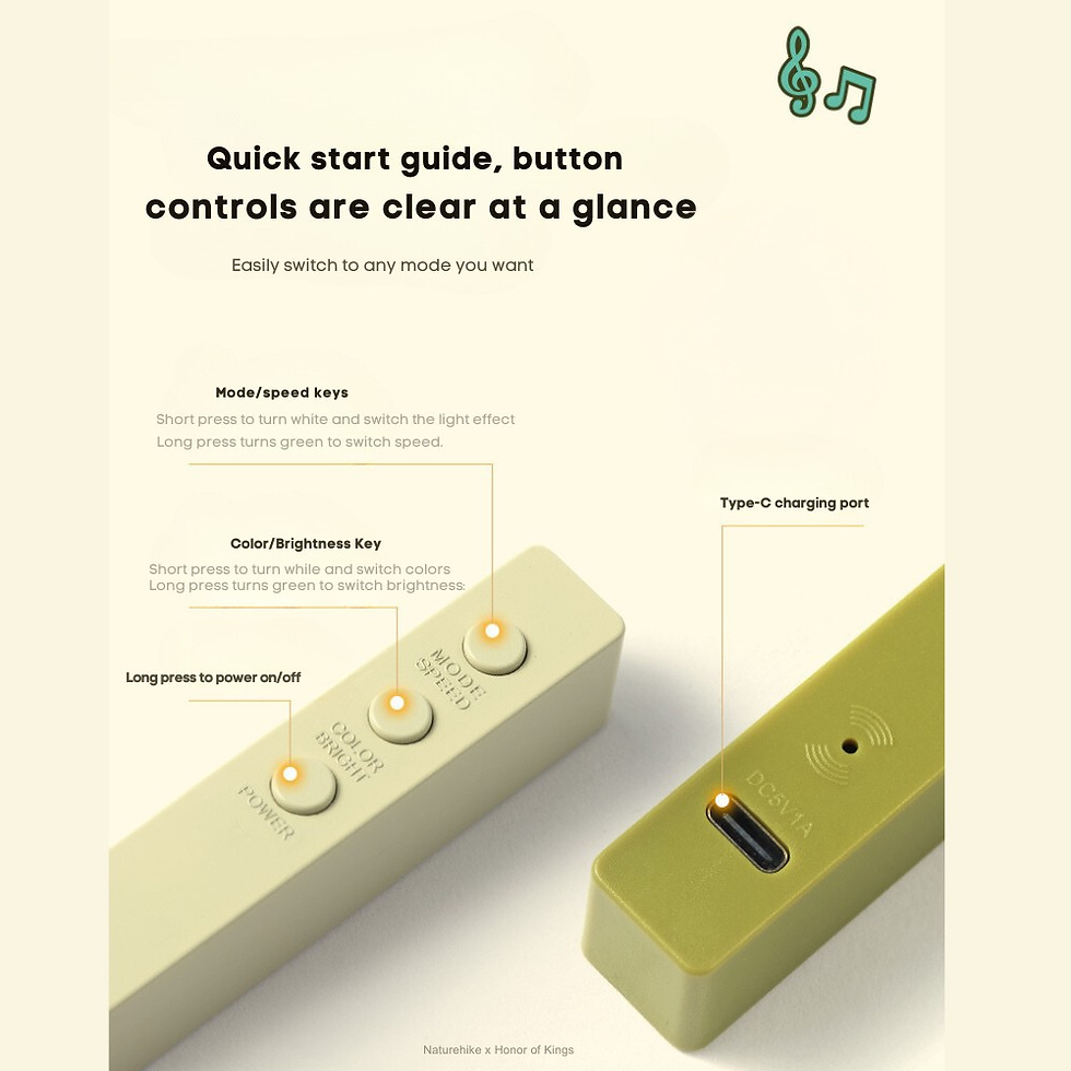 Thumbnail: NATUREHIKE Honor Of Kings Rgb Atmosphere Table Light