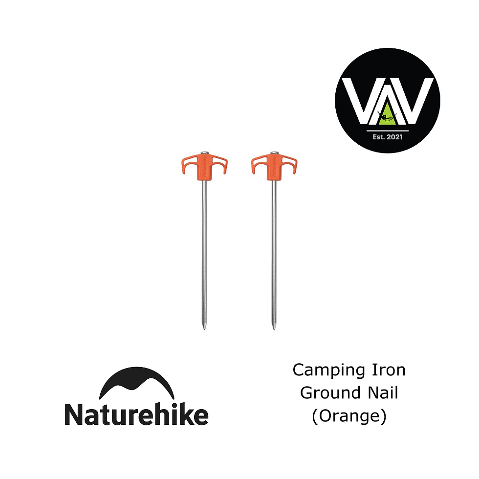 NATUREHIKE Camping Galvanized Iron Peg / Nail (25Cm)