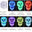 Miniatura: COLORFUL LED BEAUTY MASK-7COLOR