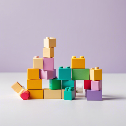 Color Full Building Blocks Colorful Building Blocks | Wisdom And Wildflowe