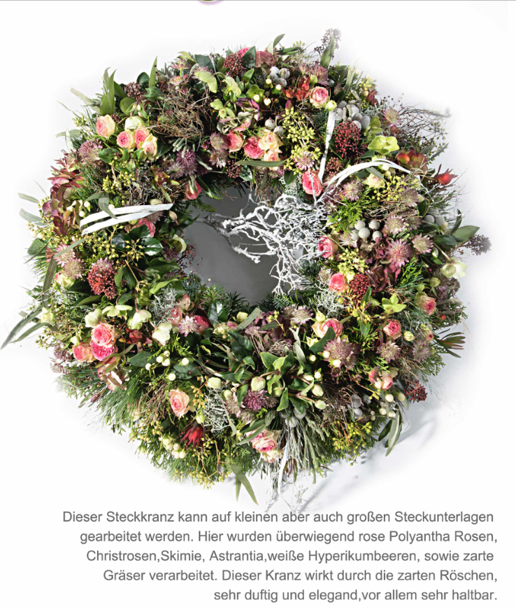 Gesteckter Kranz