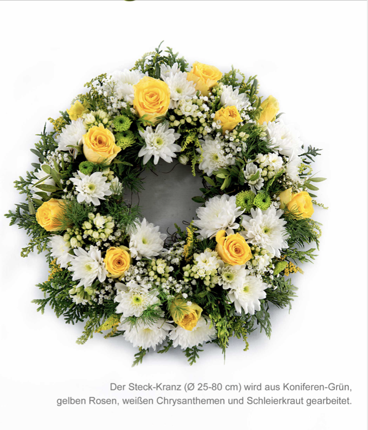 Gesteckter Kranz