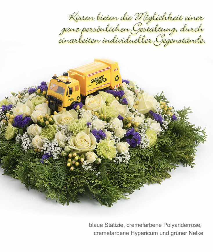 Gestecktes Kissen