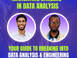 Break into Data Analysis: The Essential Seminar You Can’t Afford to Miss, October 27th