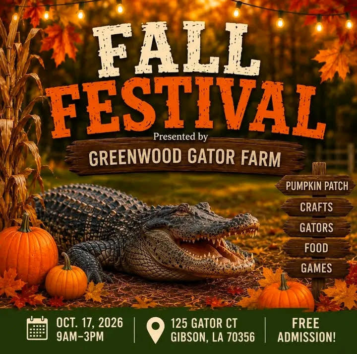 Fall Festival - Greenwood Gator Farm