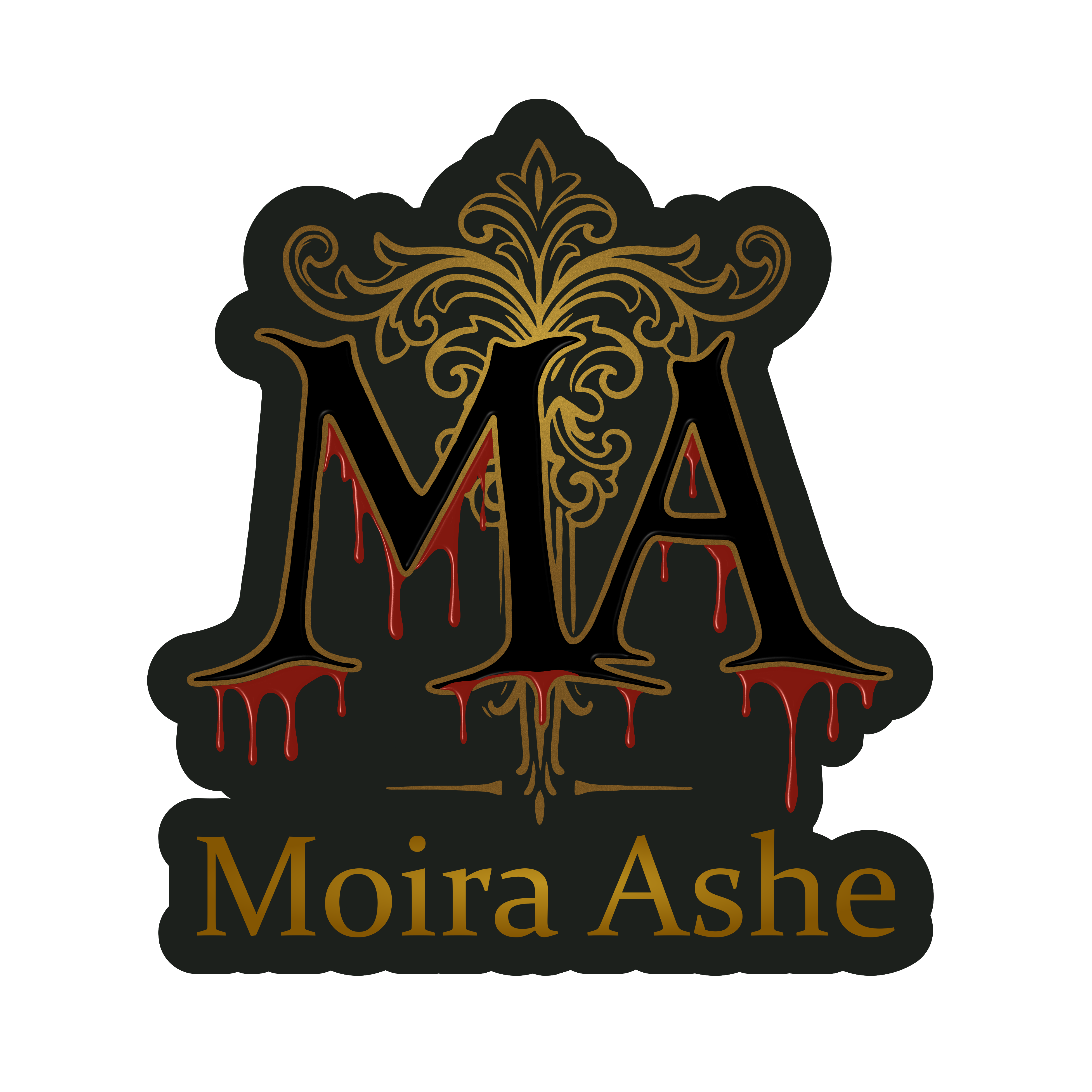 Moira Ashe Sticker | Die-Cut