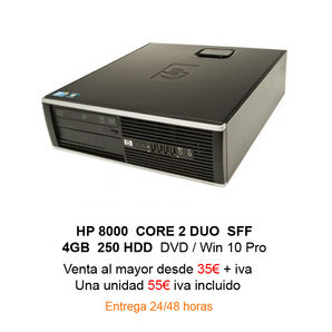 HP 8000  C2D  SFF  4GB  250HDD.jpg