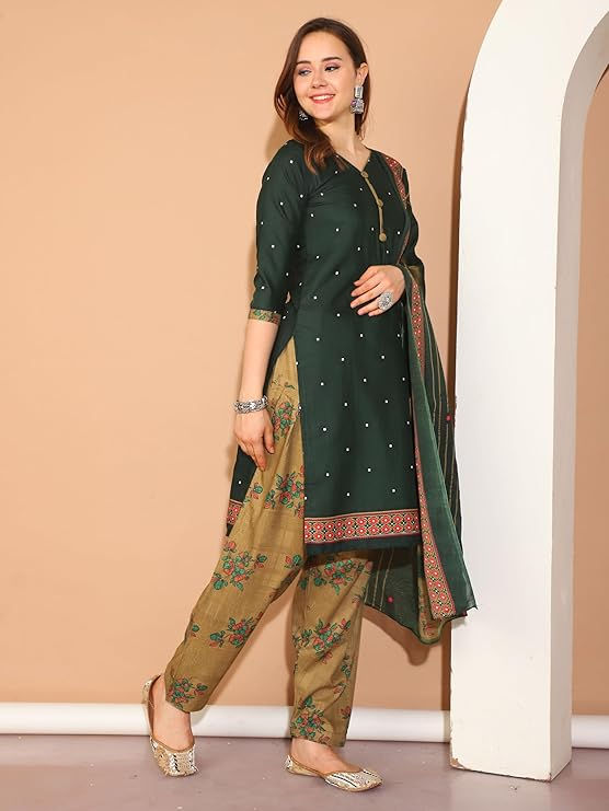 Patiala Suits with Modern Prints