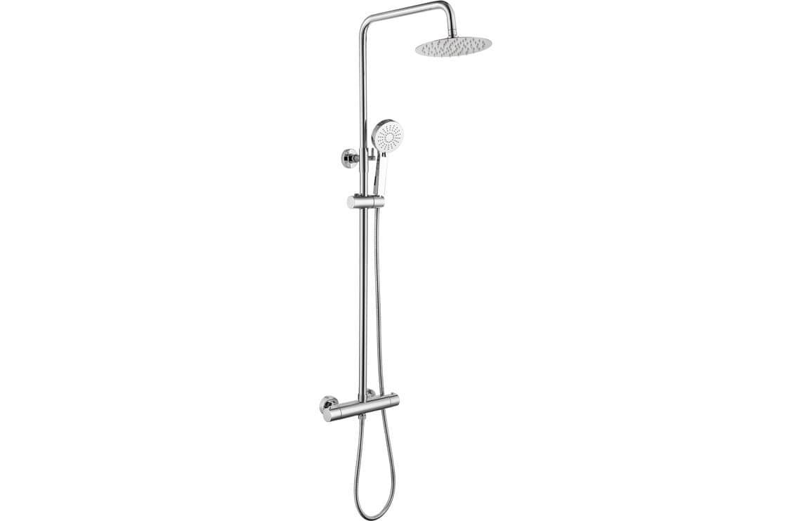 Primo Cool-Touch Thermostatic Mixer Shower w/ Overhead