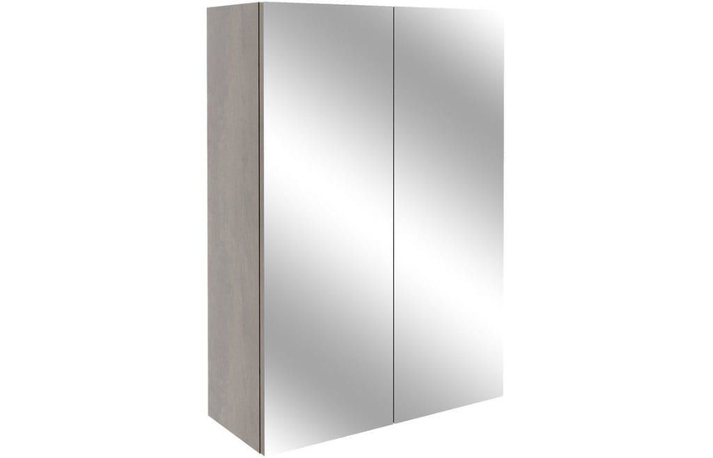 Alba 2 door mirrored wall unit