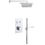 Thumbnail: Athena 2 Outlet Touch Thermostat with Overhead Shower & Handshower