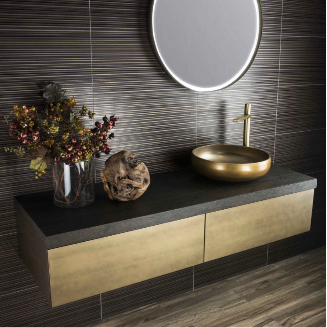 Monroe D Single Vanity Unit 1210x500mm