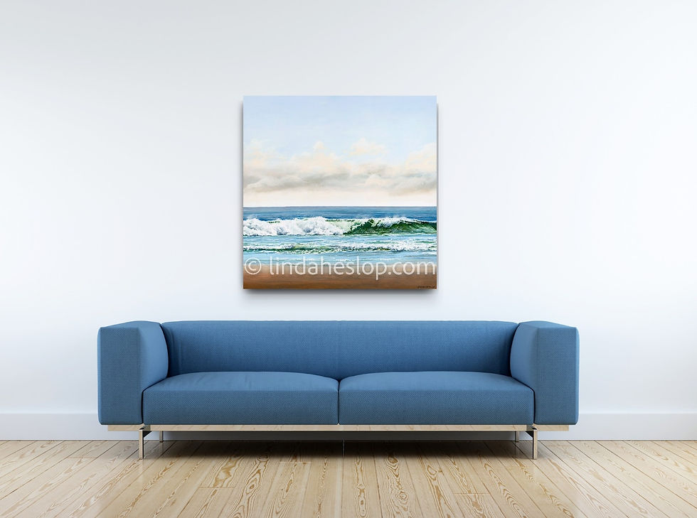 Thumbnail: Canvas Print - Linda Heslop - Arrival