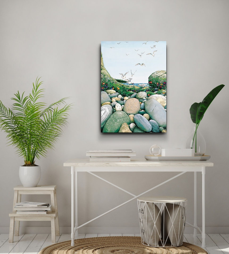 Canvas Print - Linda Heslop - Gull's View