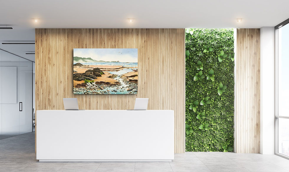 Thumbnail: Canvas Print - Linda Heslop - Ebb and Flow - Raft Cove
