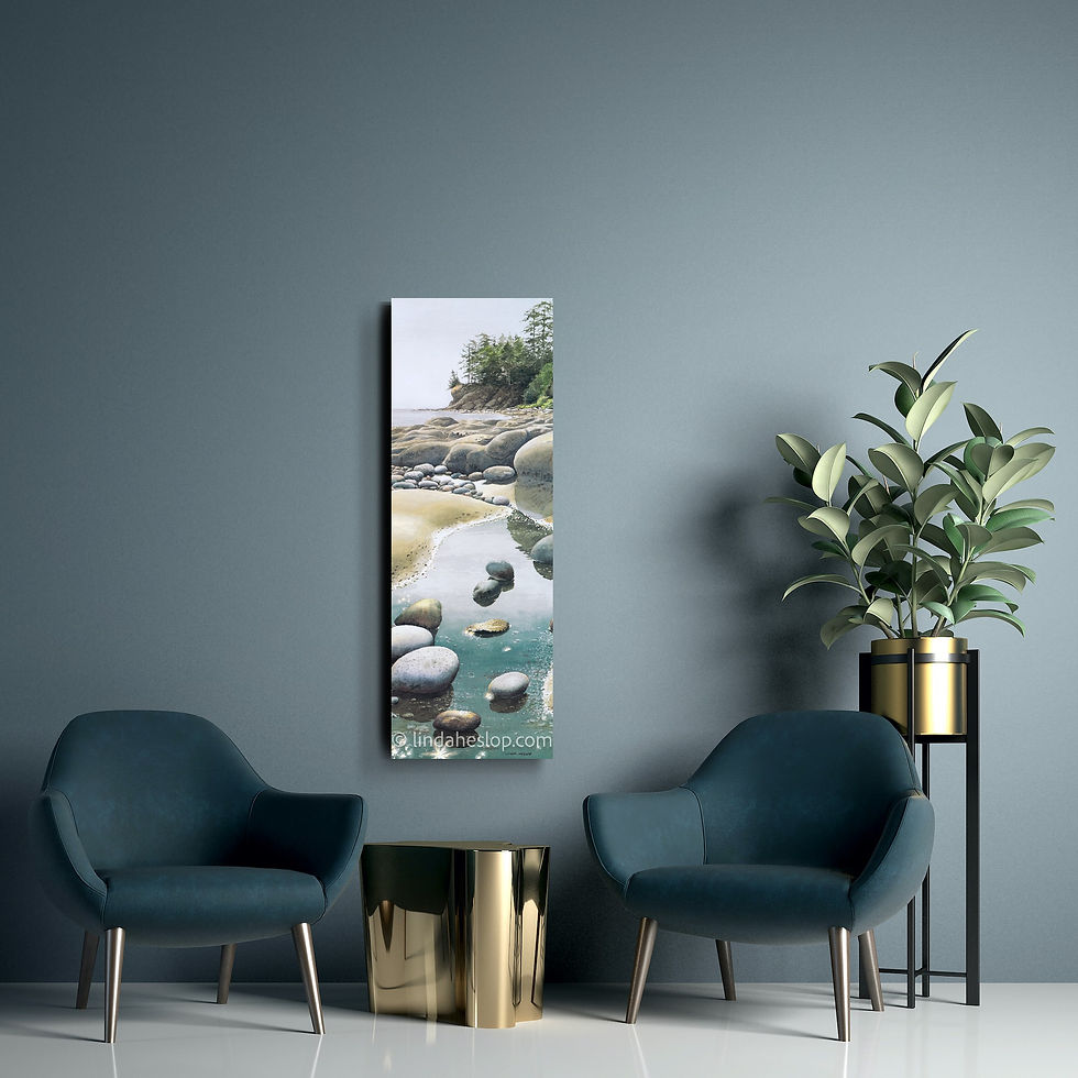 Thumbnail: Canvas Print - Linda Heslop - Dawn Mist Rising