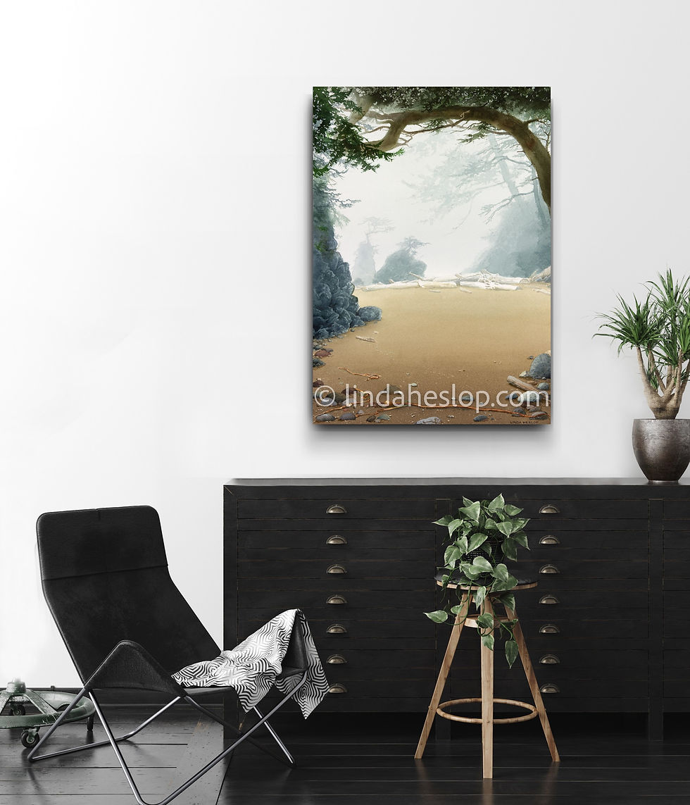 Thumbnail: Canvas Print - Linda Heslop - Phantoms