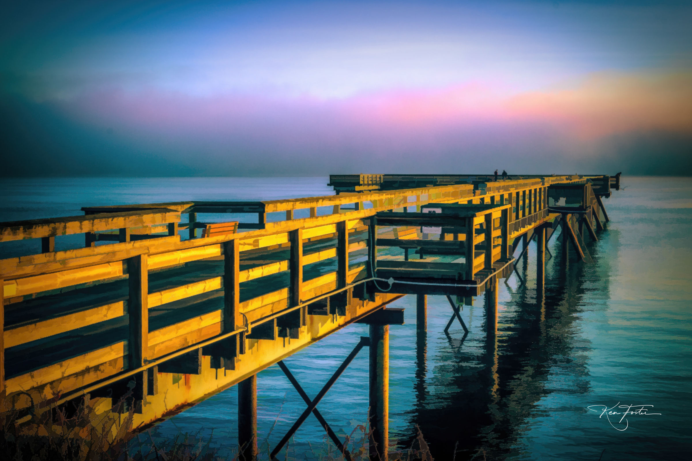 Morning Stroll - Canvas Print