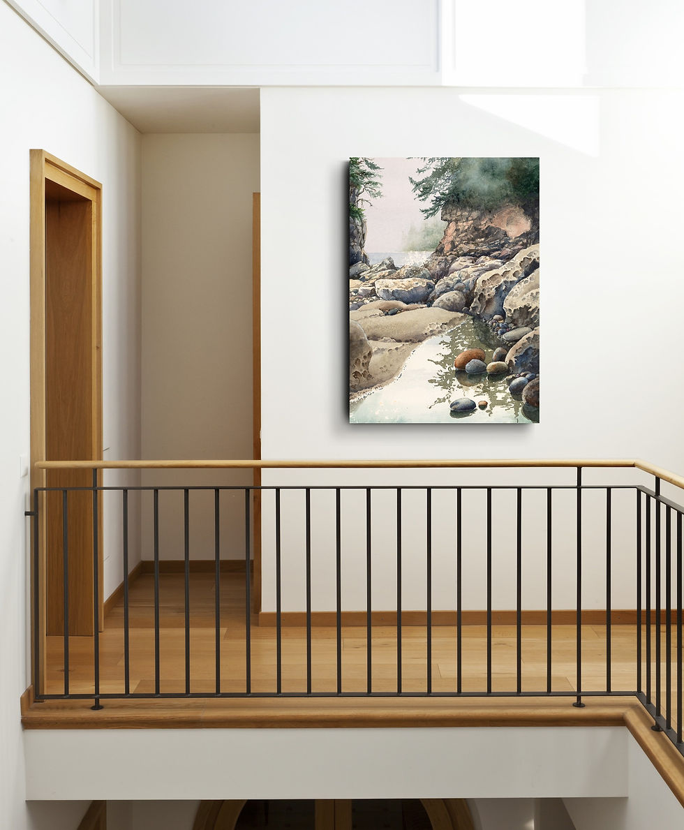 Thumbnail: Canvas Print - Linda Heslop - The Calm Beyond