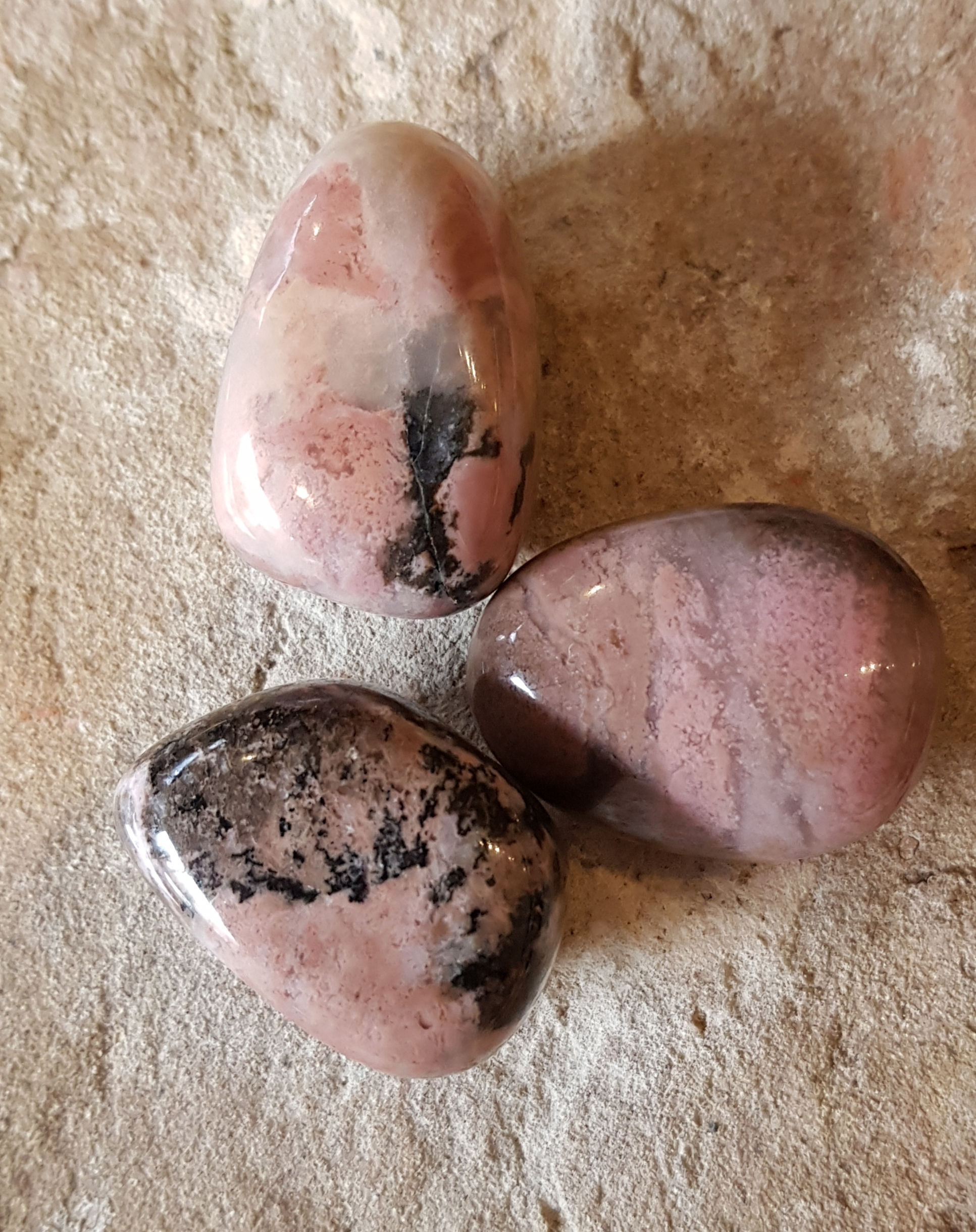 Rhodonite Large Tumbled Stone