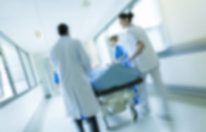 Krankenhaus-Flur