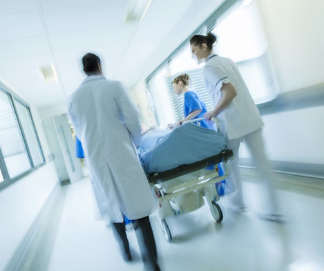 pasillo del hospital