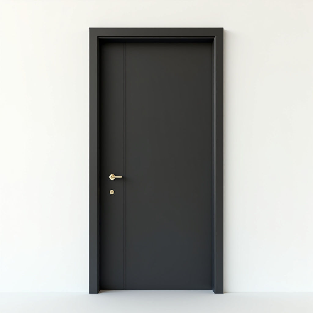 极简隔音入户门