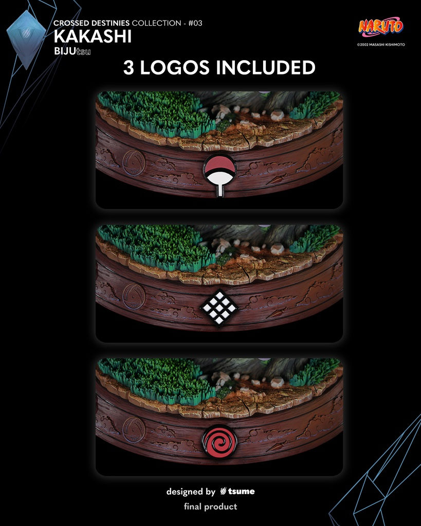 Miniature : Kakashi BIJUtsu Collection - CROSSED DESTINIES de Tsume Art