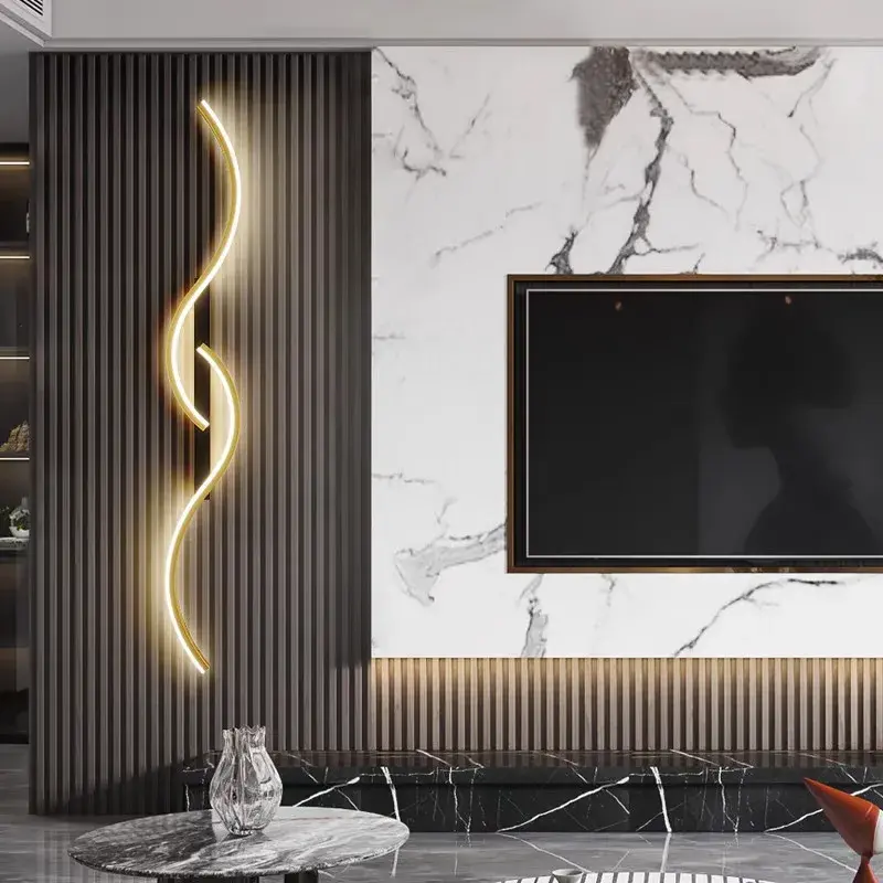 Thumbnail: Luminária de parede LED moderna para cabeceira, ideal para sala de estar, quarto