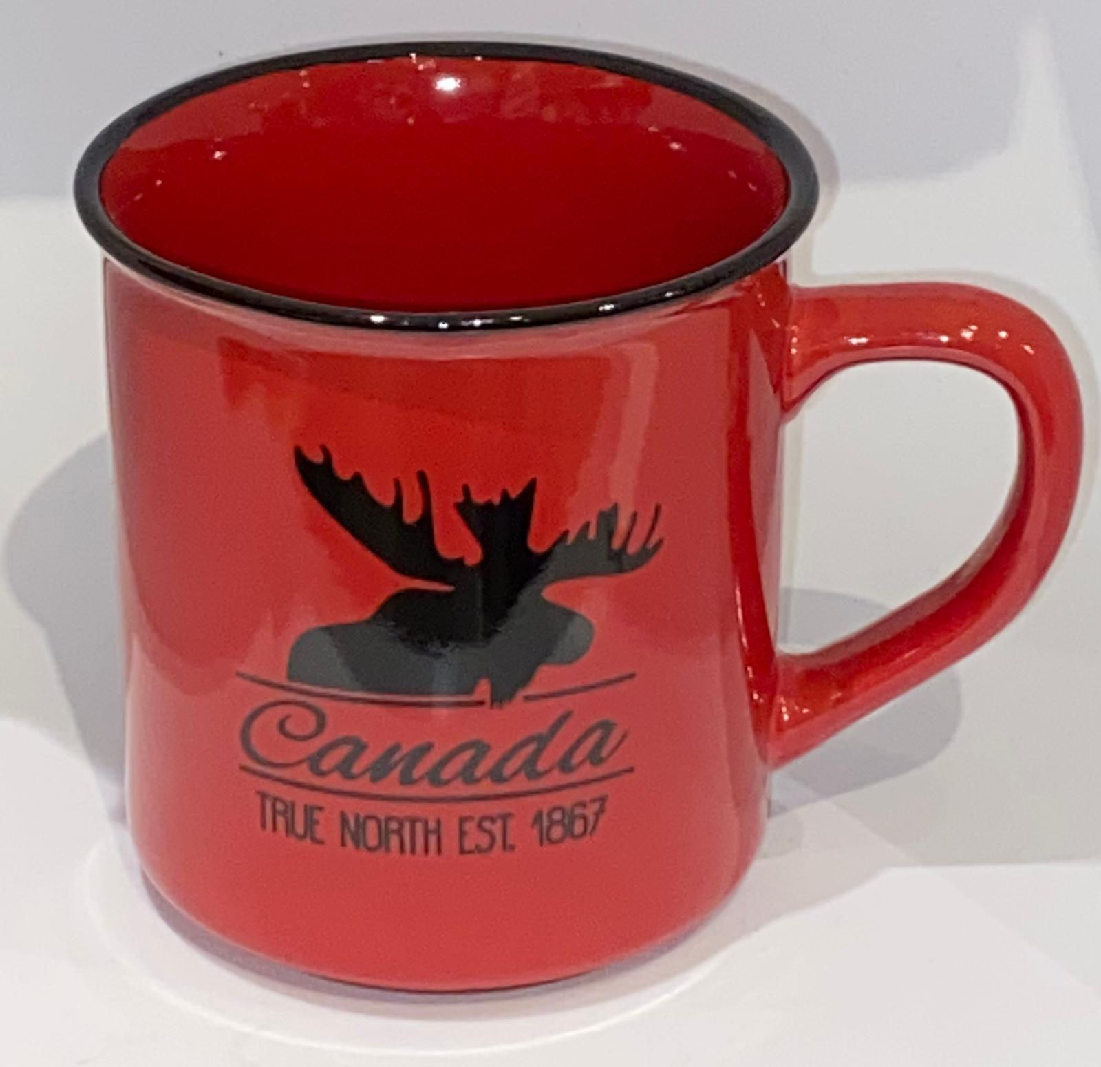 Red Moose (Camp style) Coffee Mug