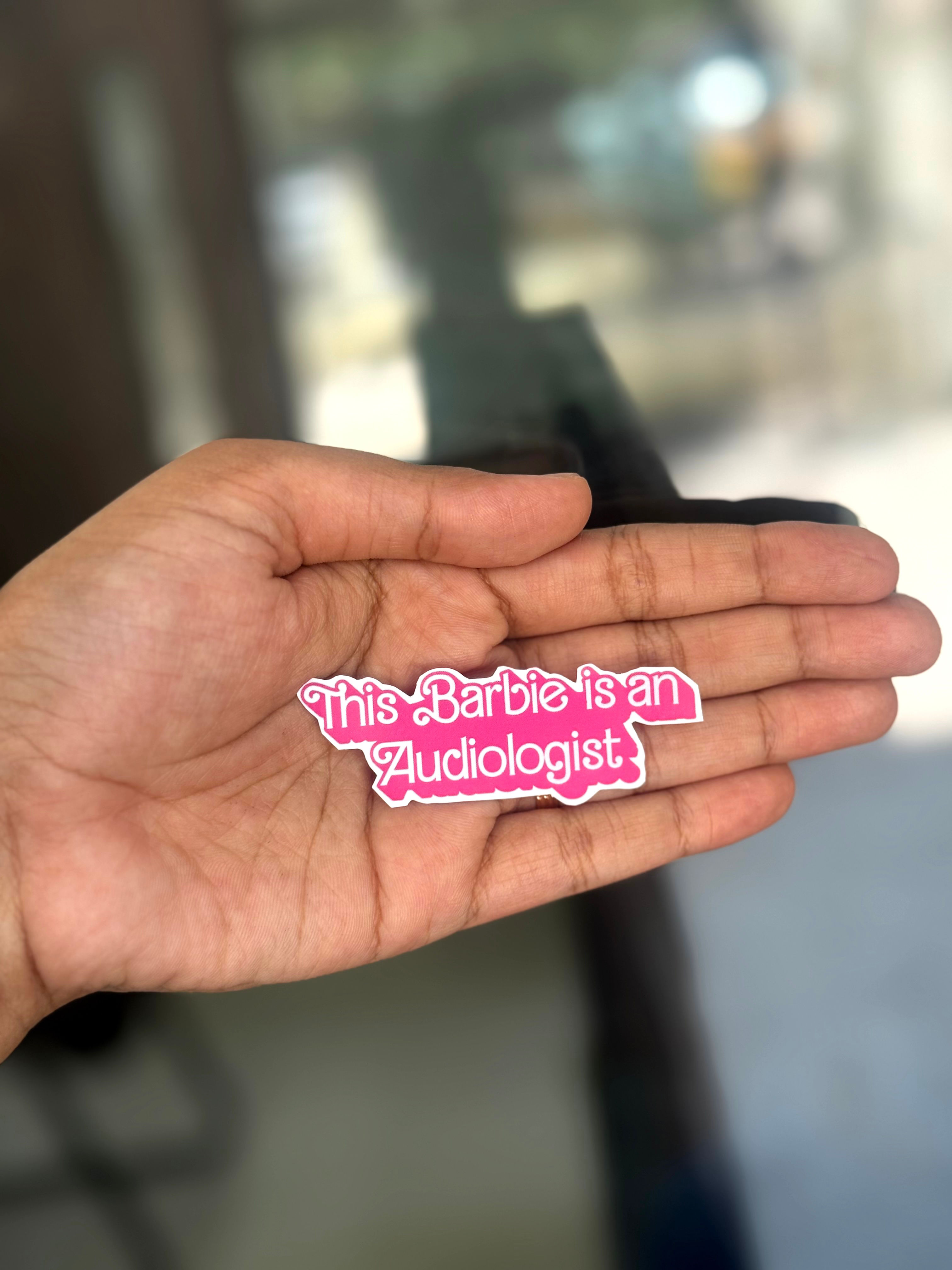 This Barbie is an audiologist 