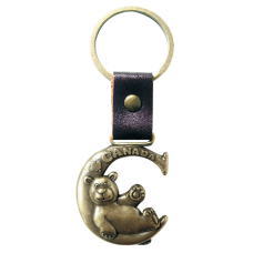 Thumbnail: Brass Letter Initial Keychain (A - O)