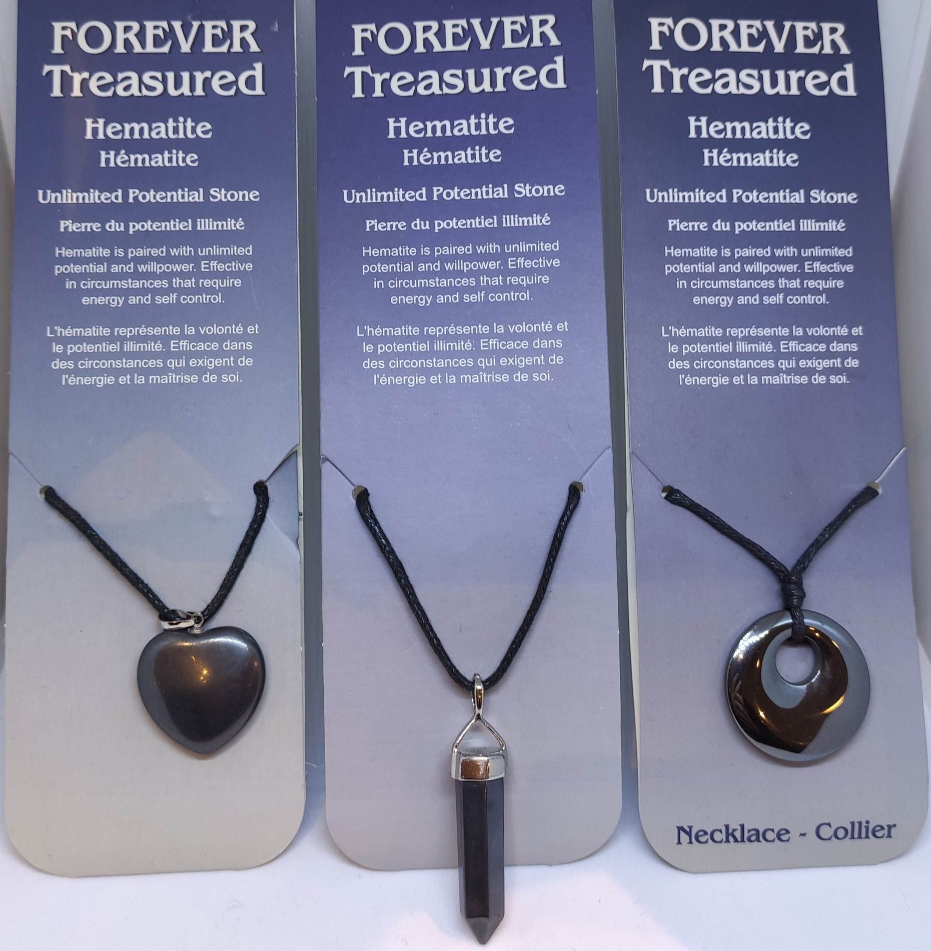 Hematite Pendants/Necklace