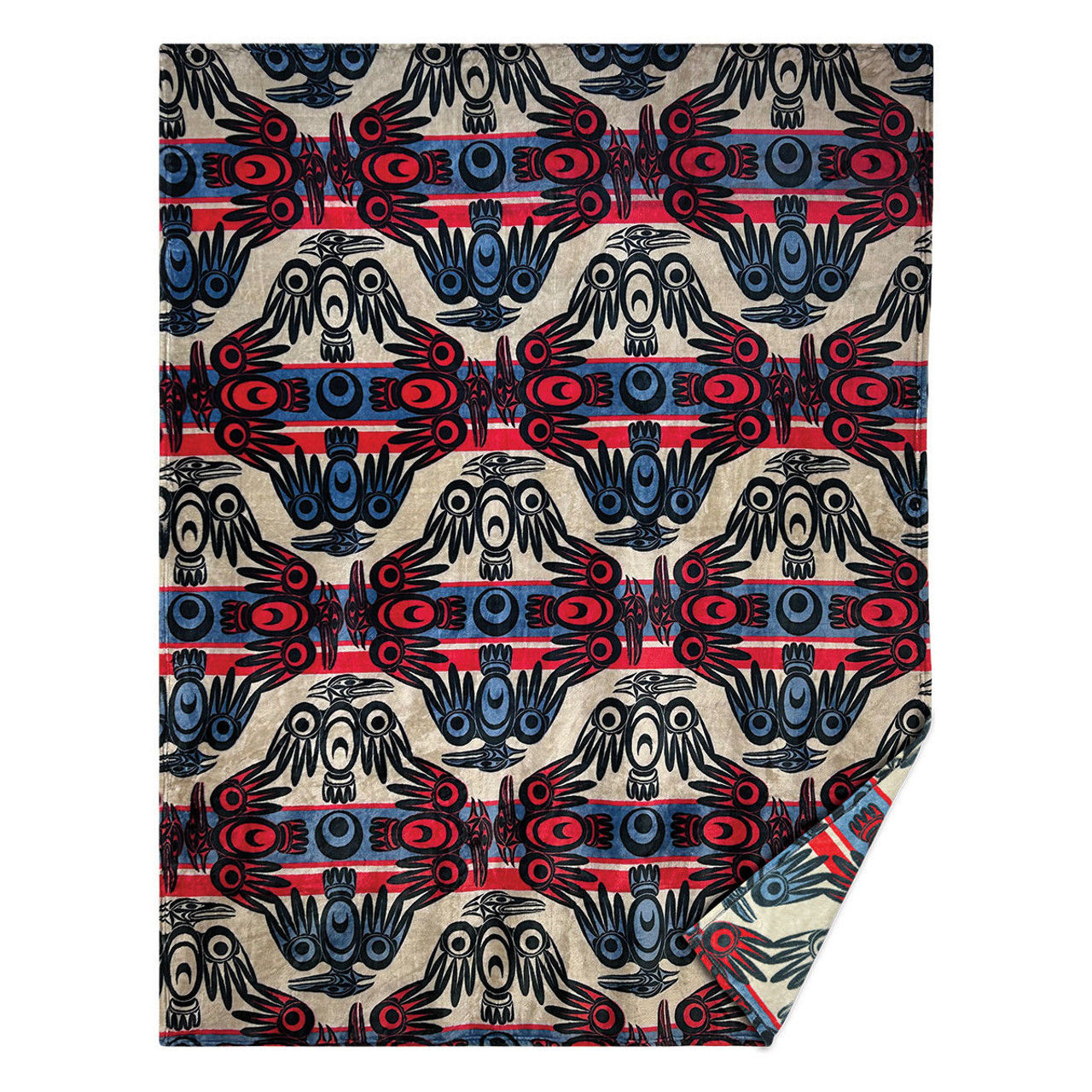 Fleece Blanket - Raven