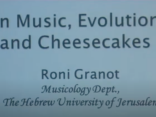 'On Music, Evolution, and Cheesecakes'