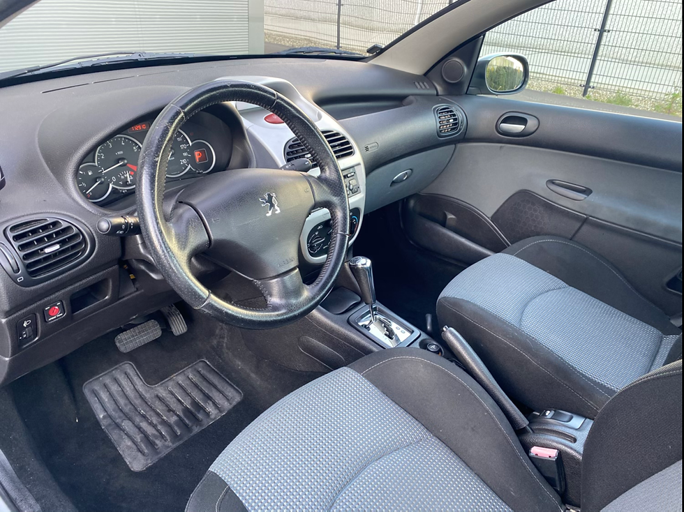 Thumbnail: Peugeot 206 Cabrio BENZINE VOLautomaat - Pdc - 12M Garantie