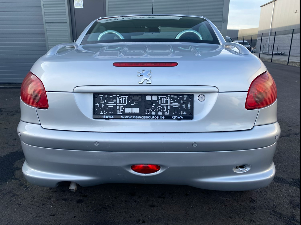 Thumbnail: Peugeot 206 Cabrio BENZINE VOLautomaat - Pdc - 12M Garantie