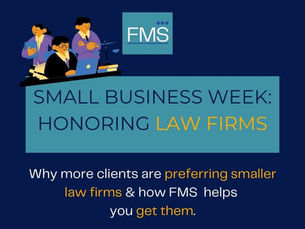 Small Business Week: Honoring  Law Firms