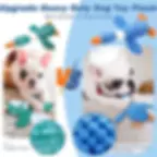 Miniatura: Cat Dog Toys for Aggressive Chewers Cats Dogs,Chew Squeak Toy Cats Dogs