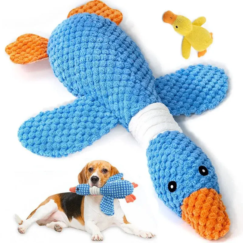 Indestructible Cat Dog Toys for Aggressive Chewers Cats Dogs,Chew Squeak Toy