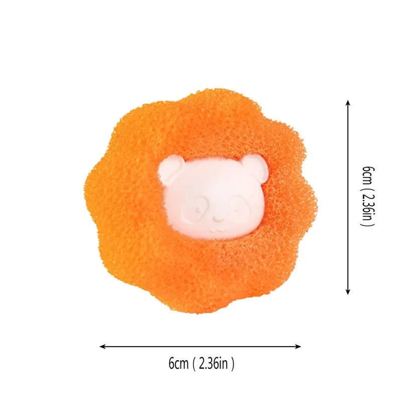 Thumbnail: Pet Hair Remover Reusable Ball Laundry Washing Machine Filter Wool Sticker Cat