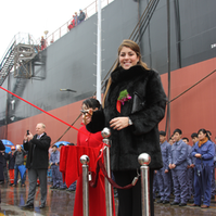 ​Naming and Delivery ceremony for the fourth Sea-Stallion vessel: M/V Abyssinian