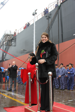 ​Naming and Delivery ceremony for the fourth Sea-Stallion vessel: M/V Abyssinian