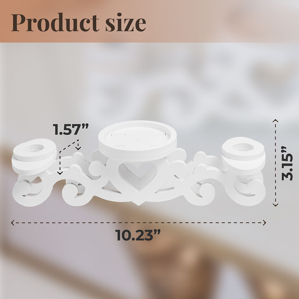 Thumbnail: Candles Holder for Wedding Ceremony