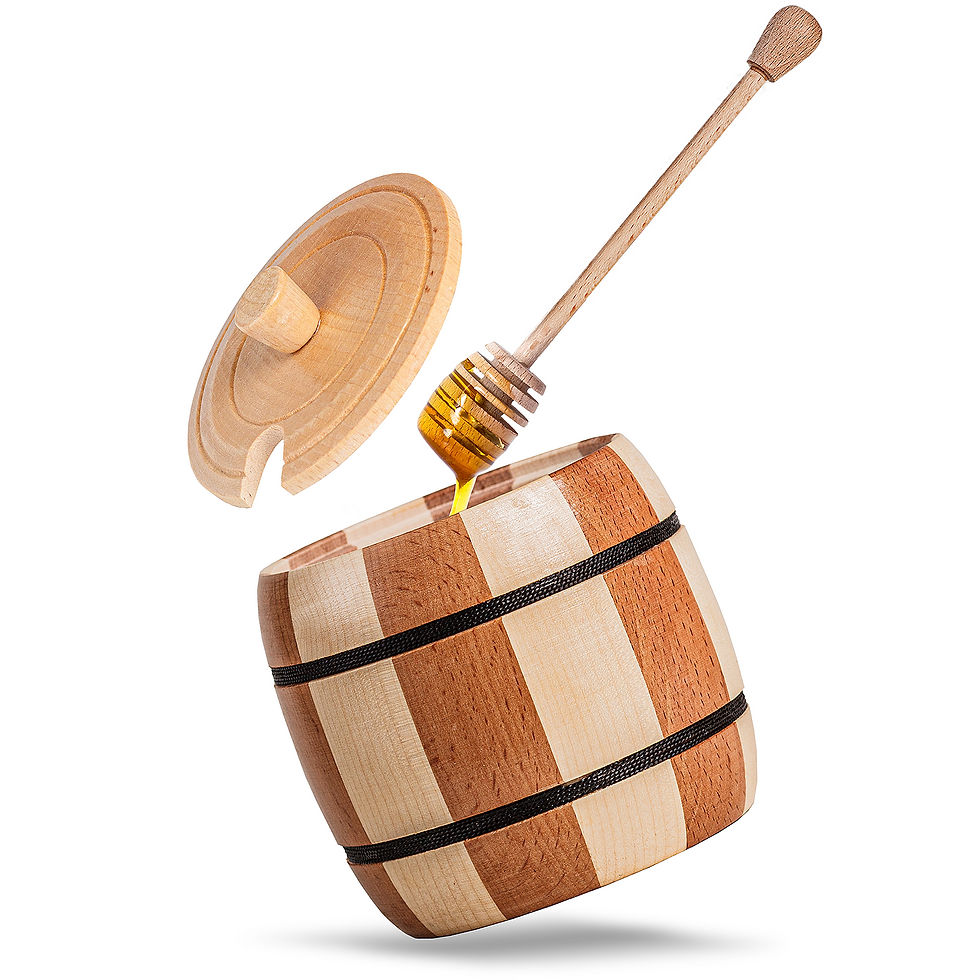 Thumbnail: Honey Jars with Lids 500ml