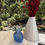 Thumbnail: Petite Czechoslavakian Bohemian Glass Perfume Bottle | Bird Dauber