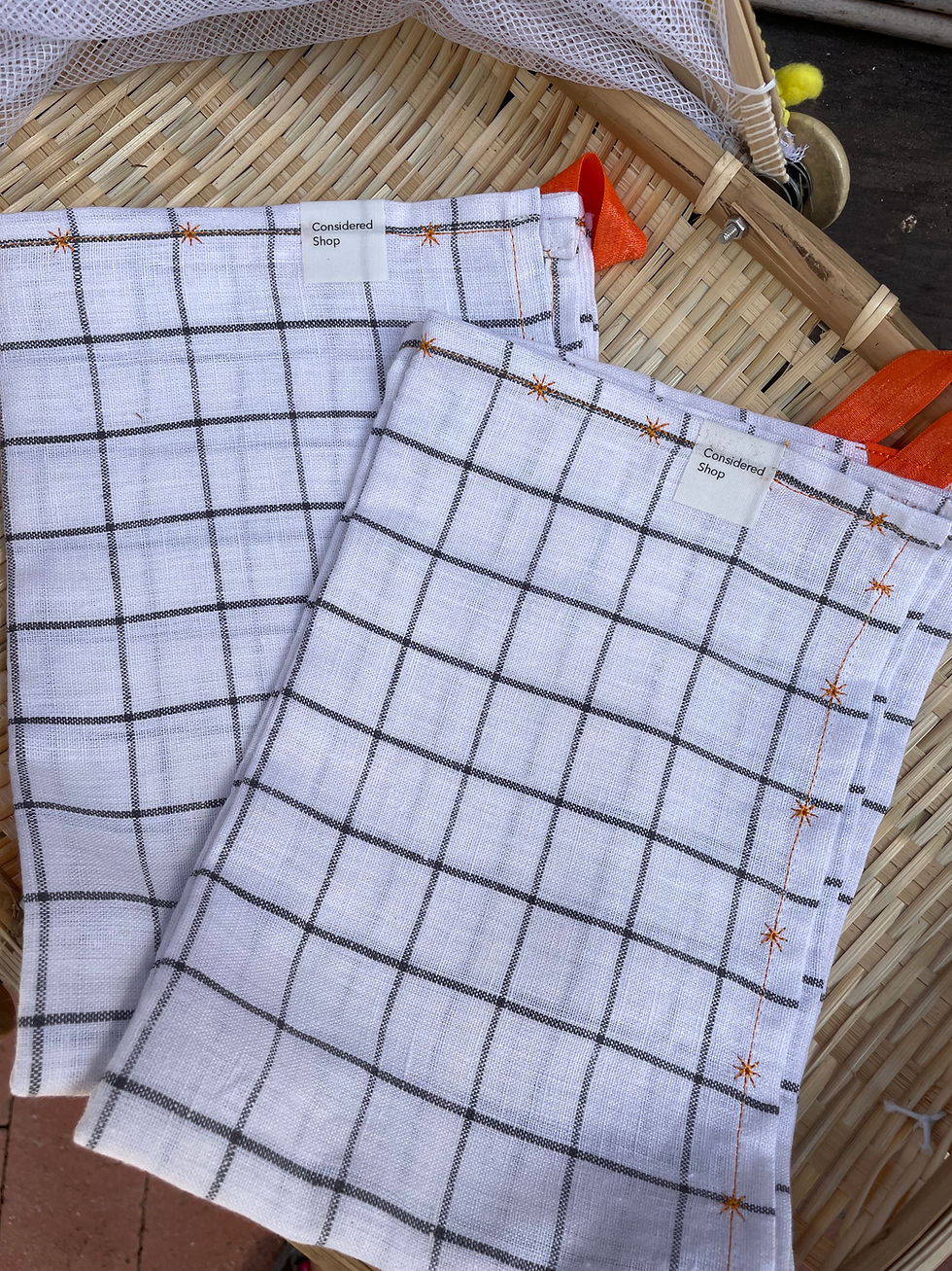 Thumbnail: Linen Tea Towels | 20" x 27" | Set of 2