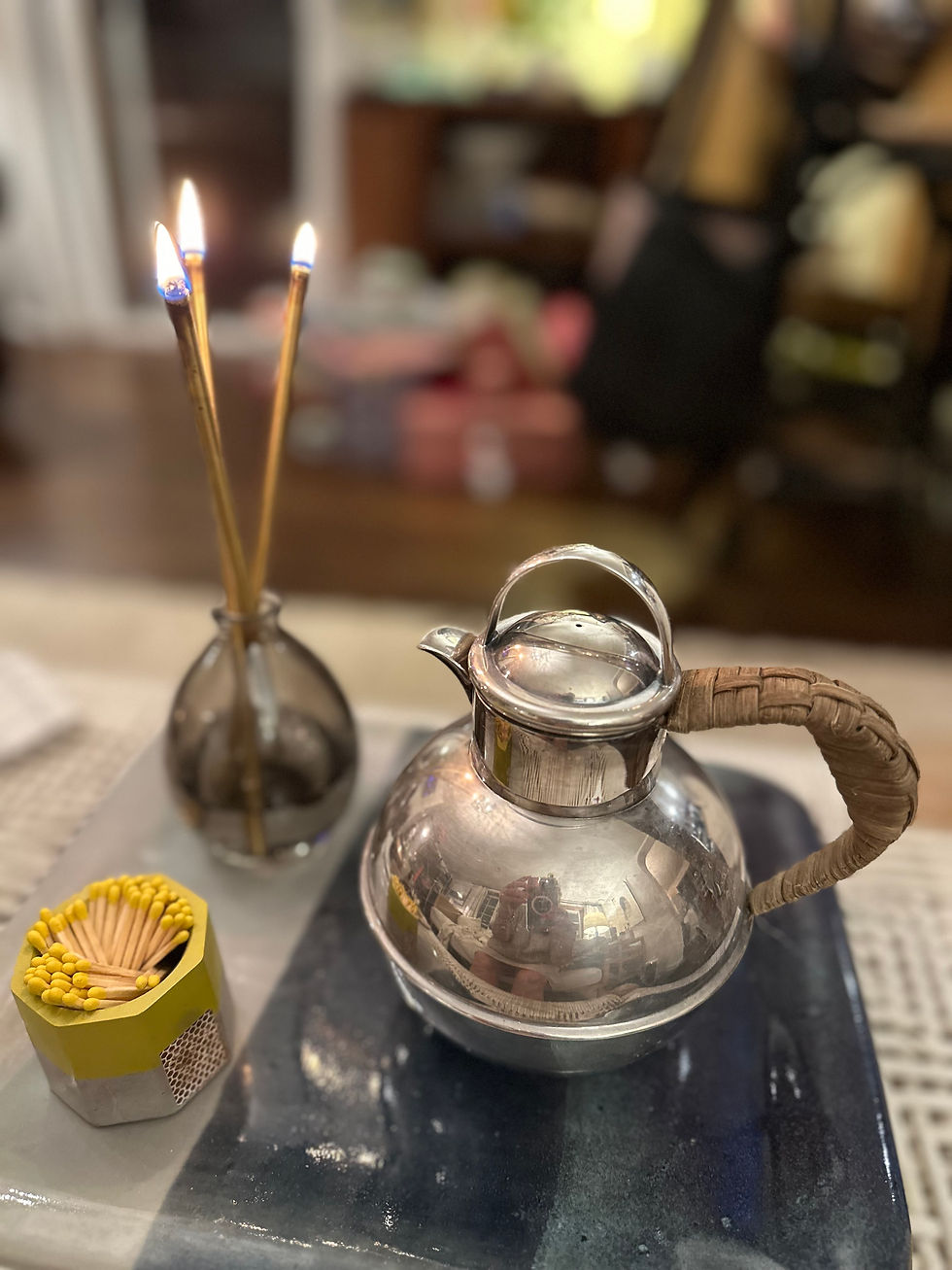 Thumbnail: English Silverplate Teapot | Wicker Handle | 3-Cup Teapot