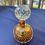 Thumbnail: Bullicante Gold Perfume Bottle with Orb Stopper
